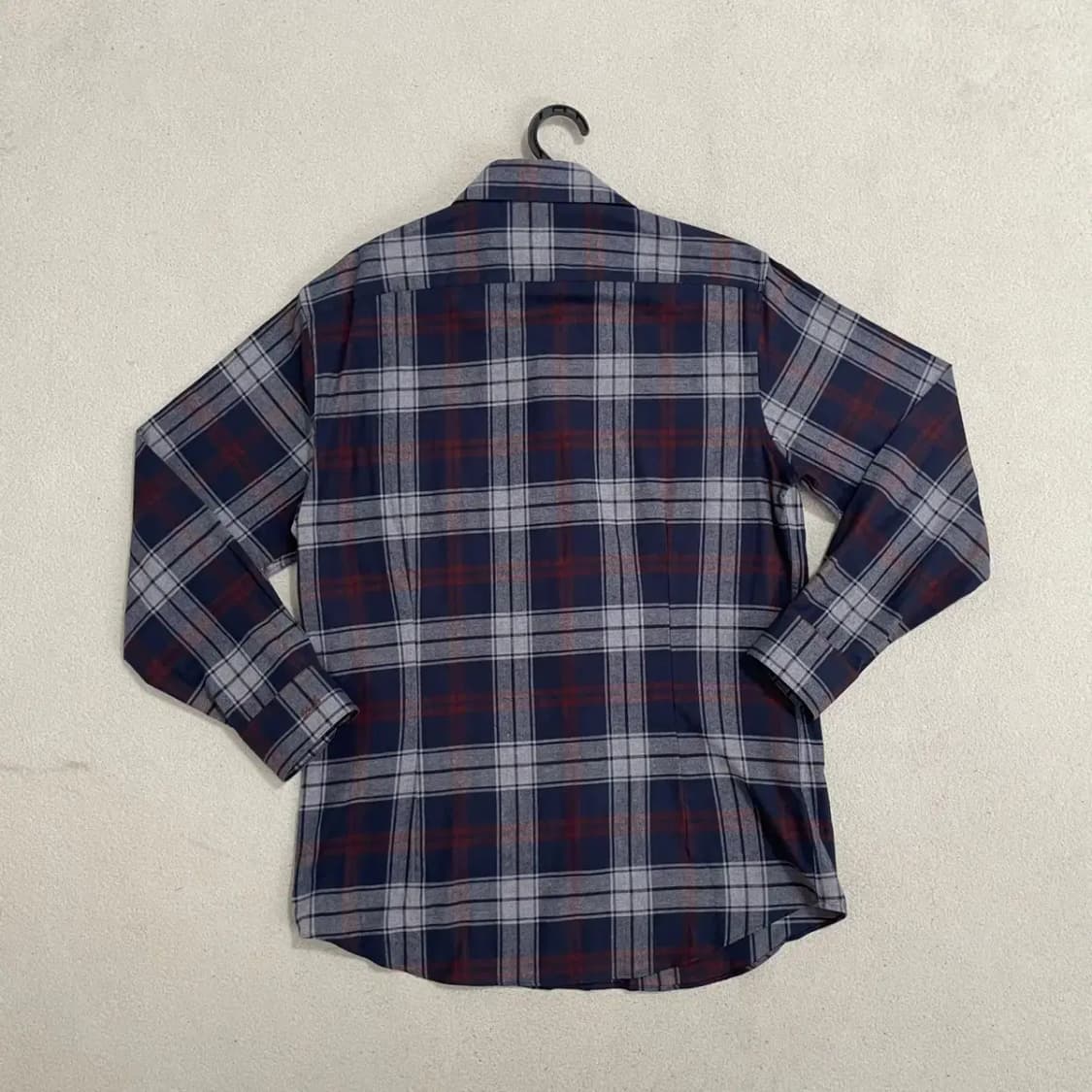 XL 닥스 체크 셔츠 남방 B.4384 상품이미지3