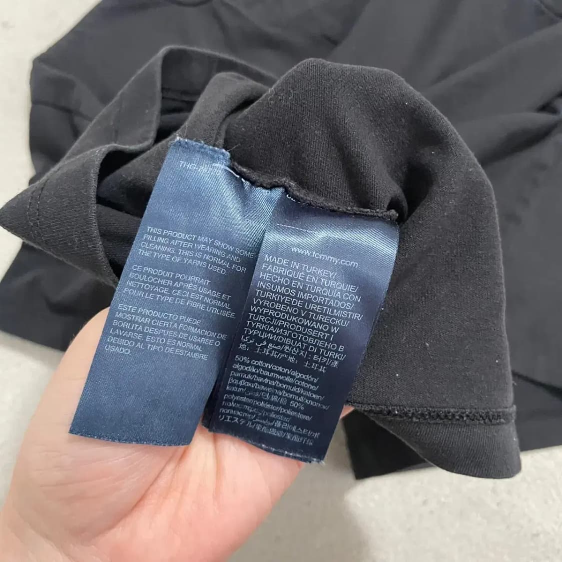 M 타미힐피거 여성 라운드 반팔 B.4393 상품이미지4