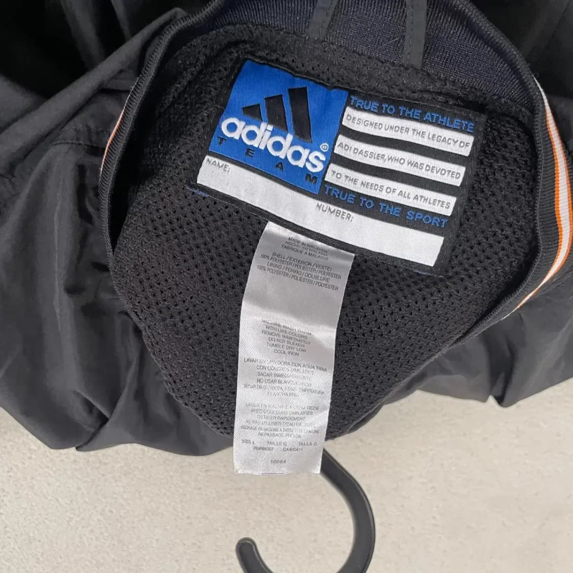 2XL 아디다스 테네시 발런티어스 반집업 웜업 B.4381 상품이미지3