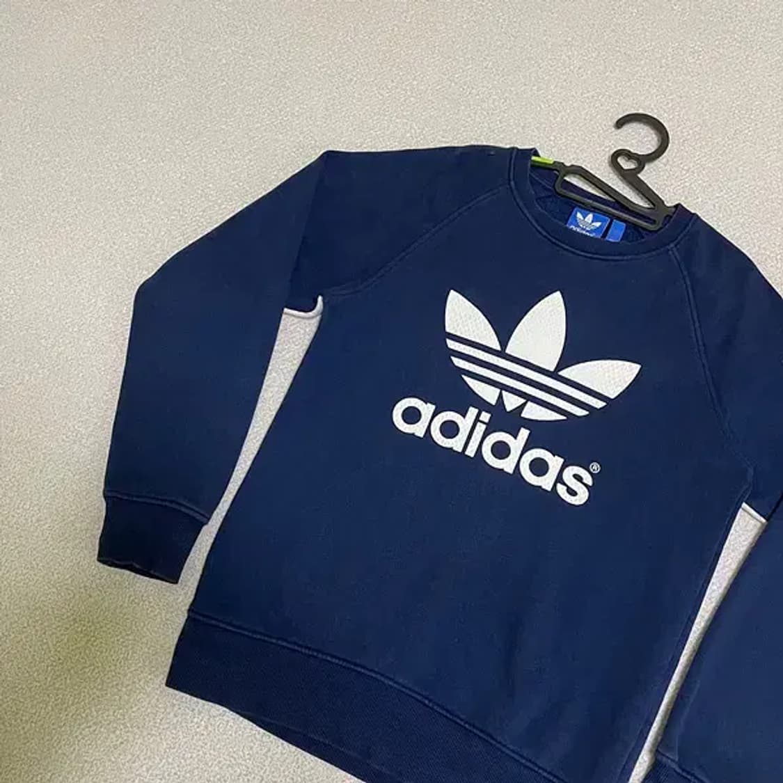 S 아디다스 기모 맨투맨 N.068 상품이미지2