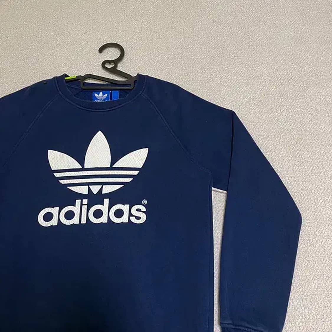 S 아디다스 기모 맨투맨 N.068 상품이미지3