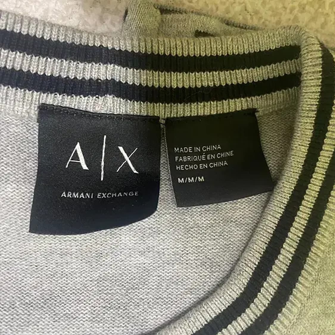 M 알마니 라운드 니트 N.434 상품이미지6