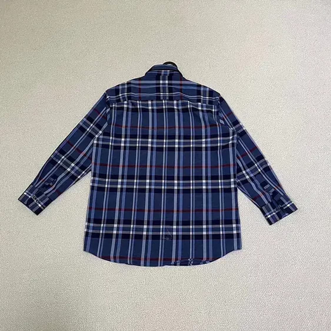L 인디안 체크 셔츠 남방 N.401 상품이미지4