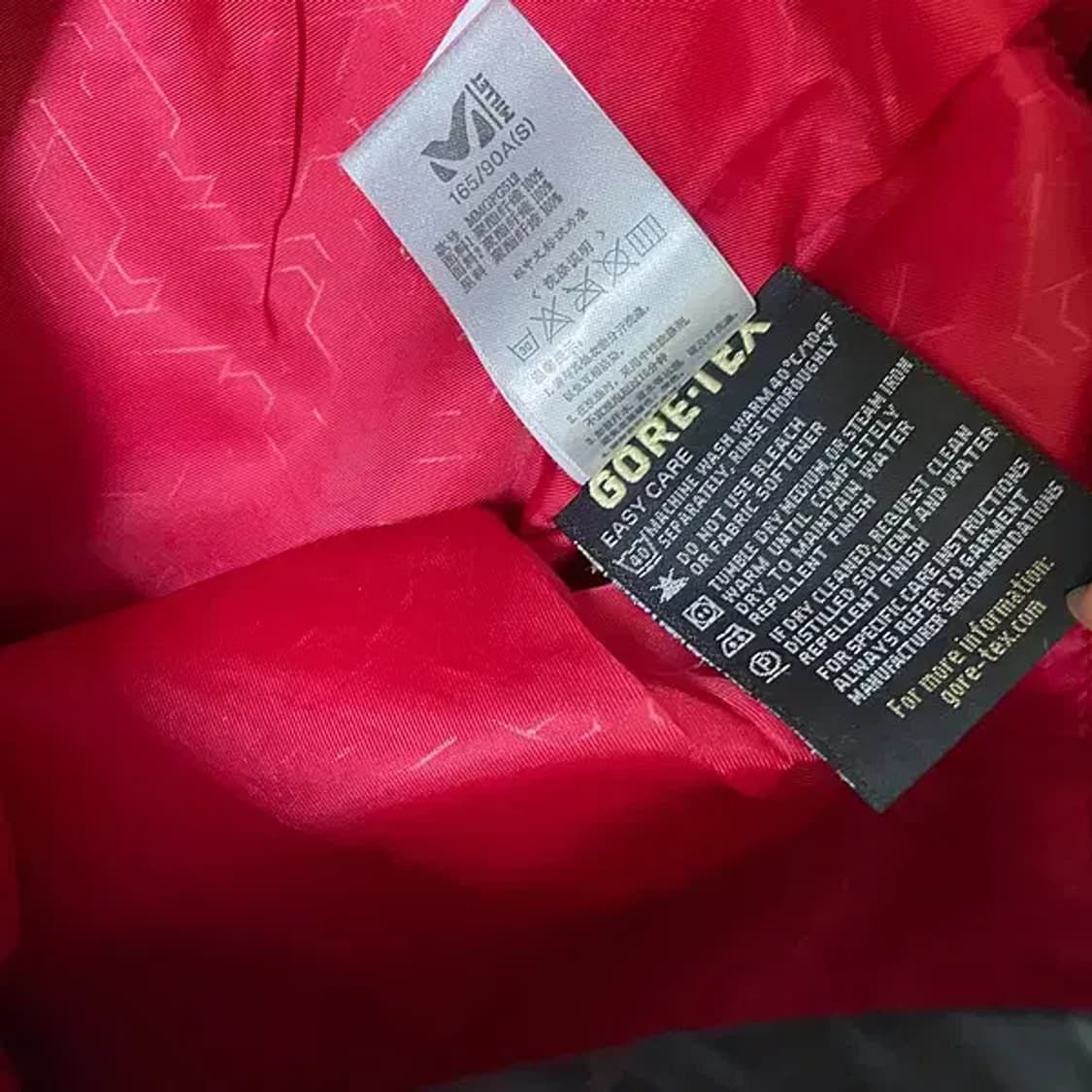 S 밀레 여성 고어텍스 바람막이 N.614 상품이미지8