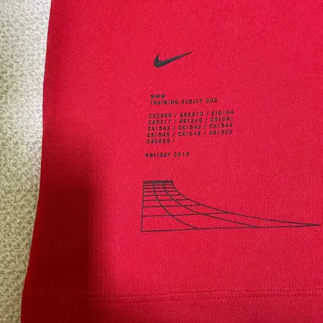 M 나이키 MMW 반팔티셔츠 N.613 상품이미지4