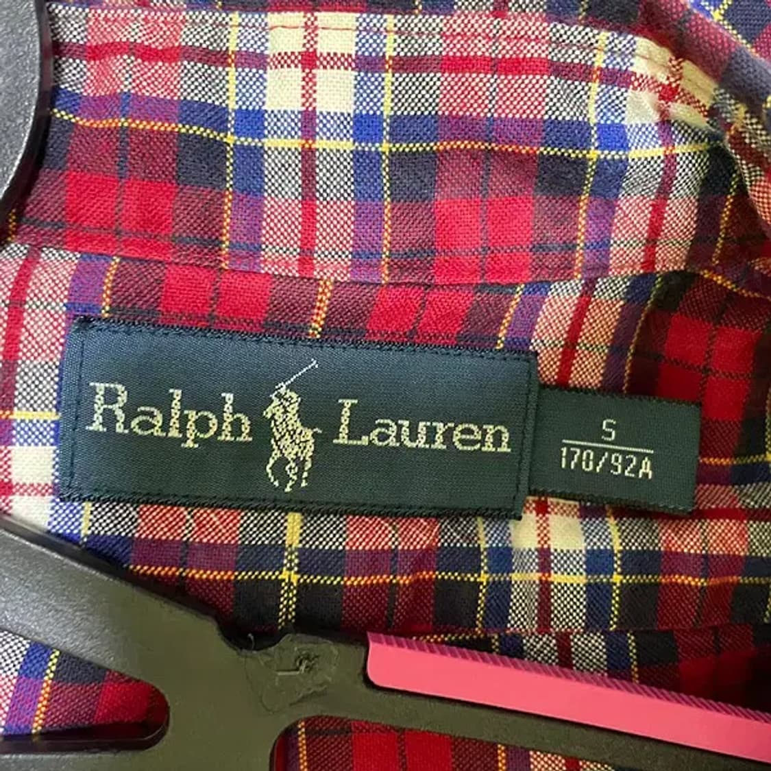 S 폴로 체크 셔츠 남방 N.771 상품이미지6