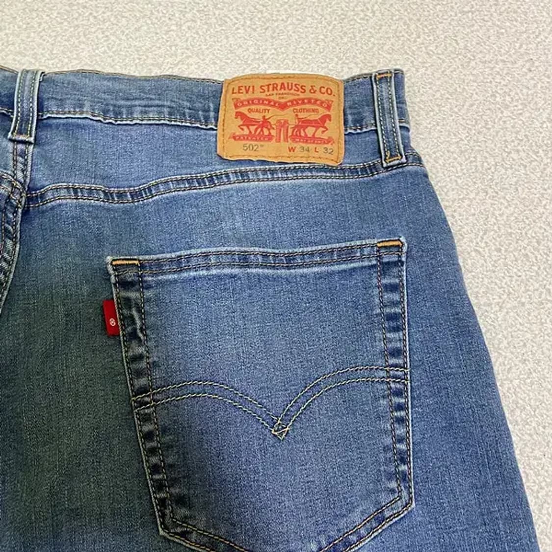 32 리바이스 502 청바지 N.785 상품이미지4