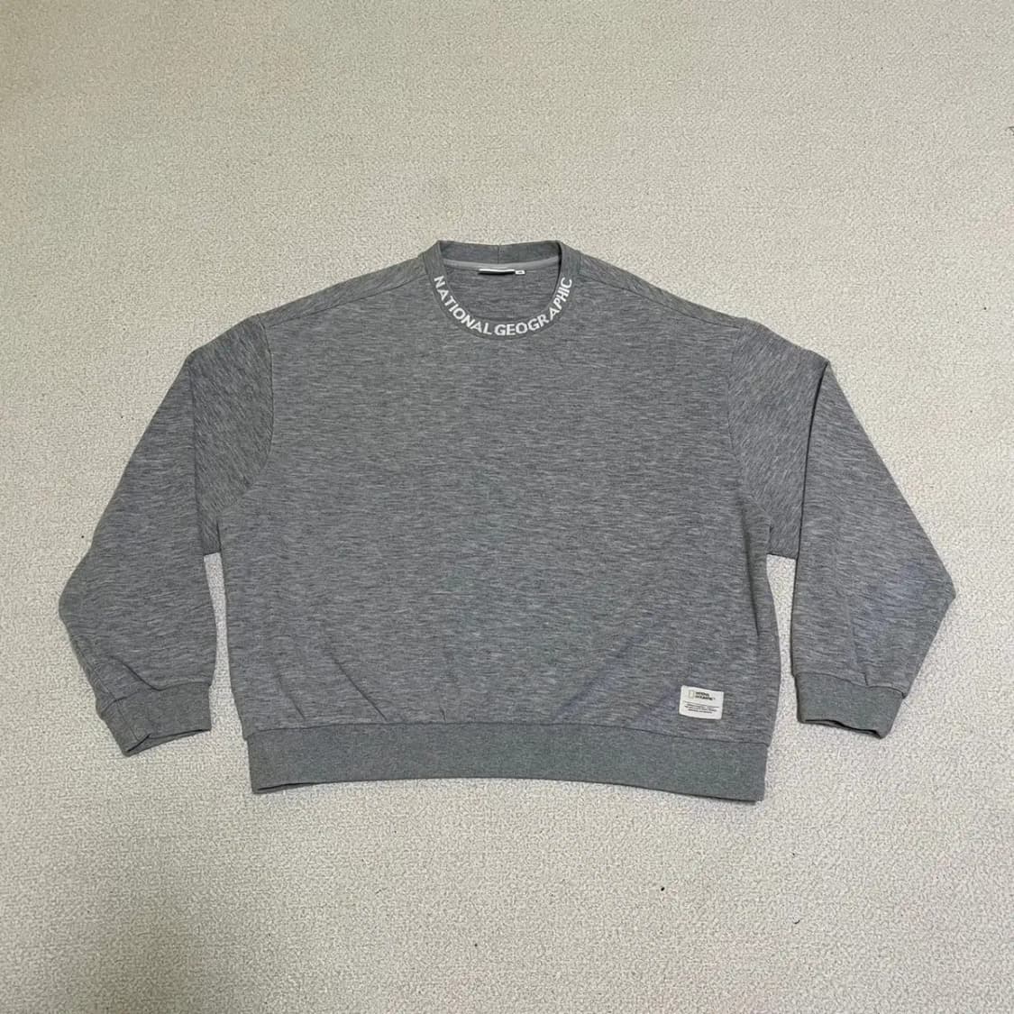 XS 네셔널지오그래픽 후리스 맨투맨 N.858 상품이미지1