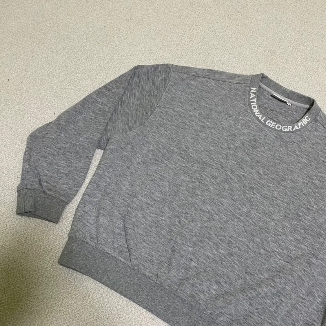 XS 네셔널지오그래픽 후리스 맨투맨 N.858 상품이미지2