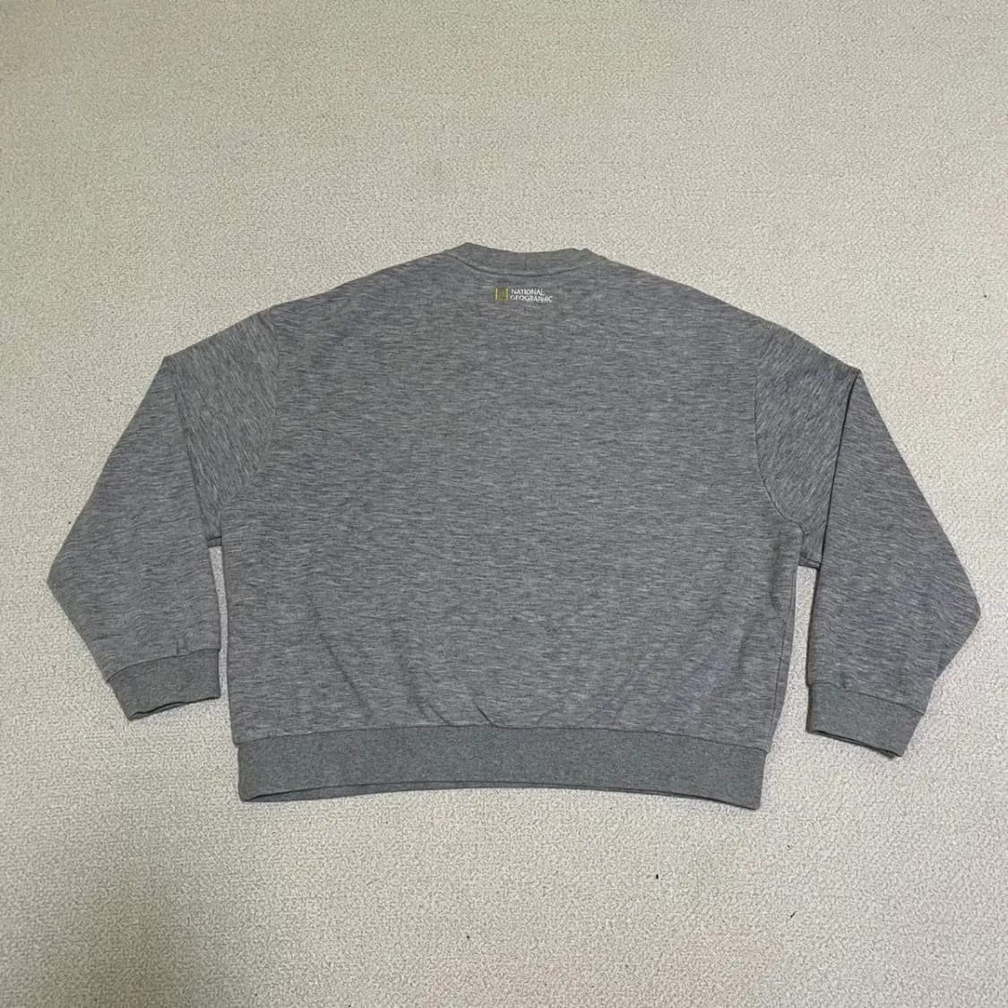 XS 네셔널지오그래픽 후리스 맨투맨 N.858 상품이미지5