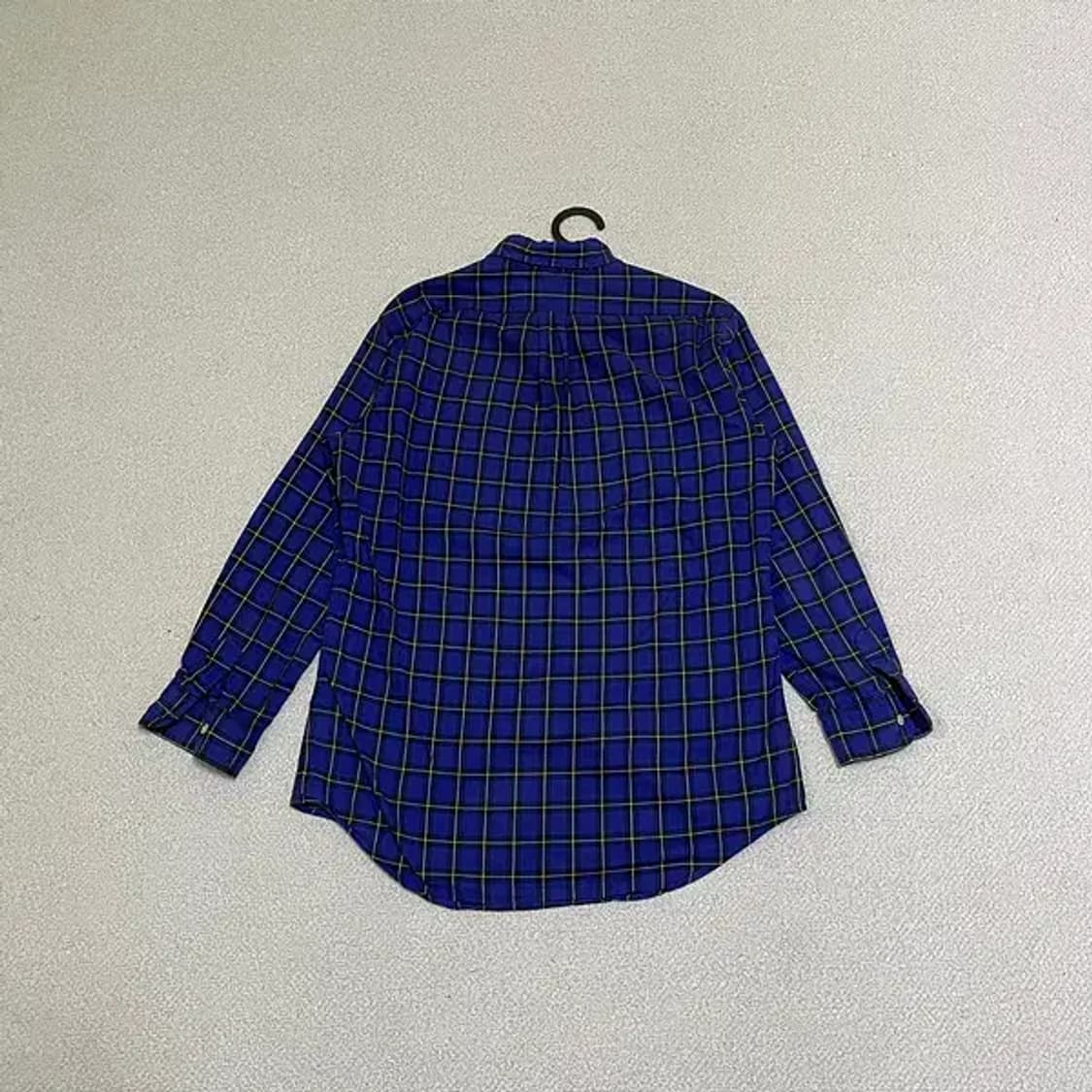 S 폴로 체크 셔츠 남방 N.775 상품이미지4