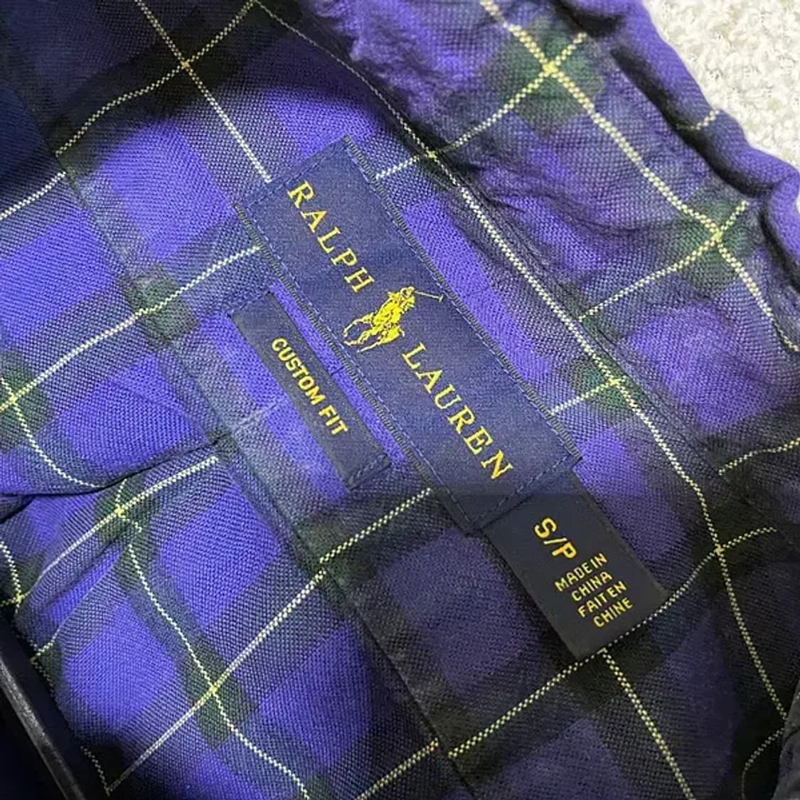 S 폴로 체크 셔츠 남방 N.775 상품이미지6