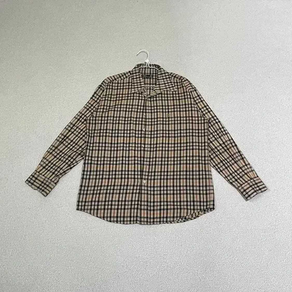 L 닥스 체크 셔츠 남방 N.777 상품이미지1