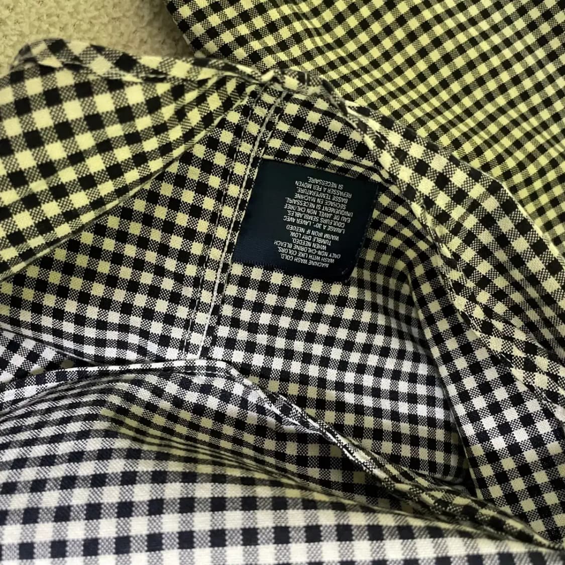 M 폴로 체크 셔츠 남방 N.869 상품이미지5