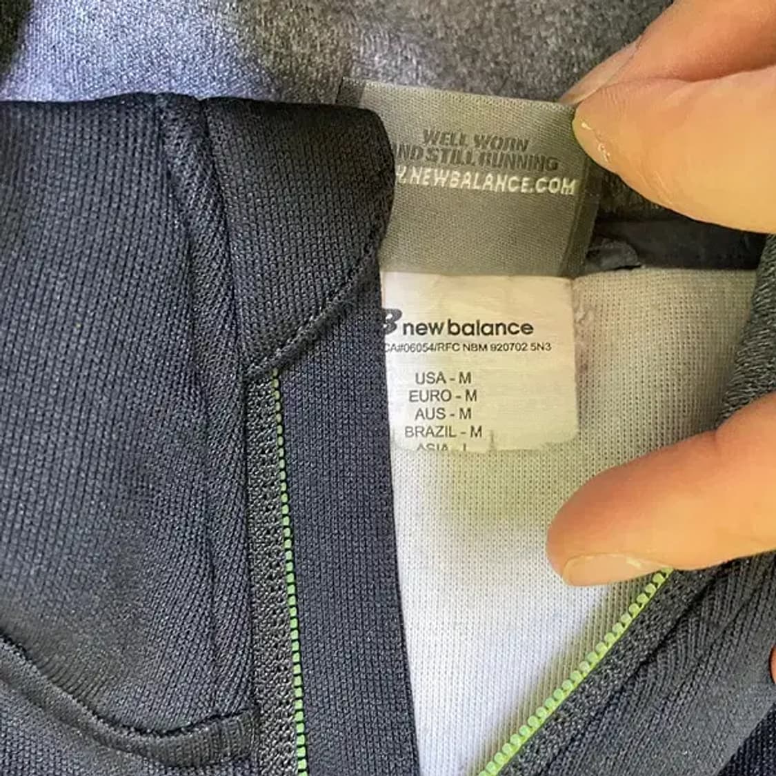 M 뉴발란스 트레이닝복 집업 상의 N.807 상품이미지8