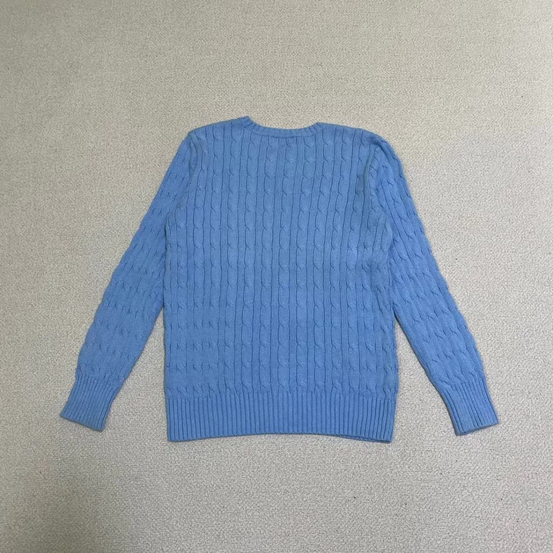 L(14-16) 폴로 꽈배기 니트 N.990 상품이미지4