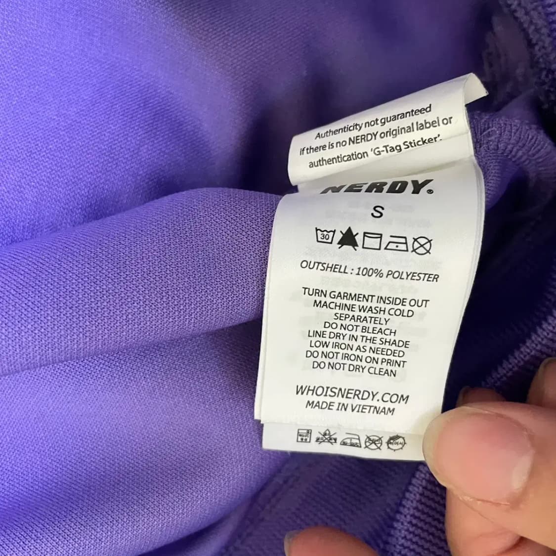 S 널티 트레이닝복 집업 상의 N.1004 상품이미지7