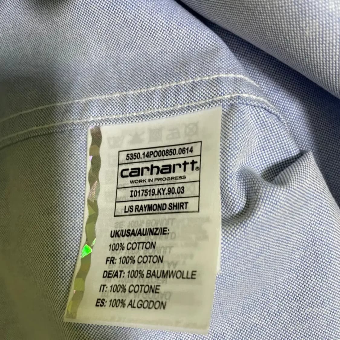 XS 칼하트 셔츠 남방 N.1023 상품이미지5