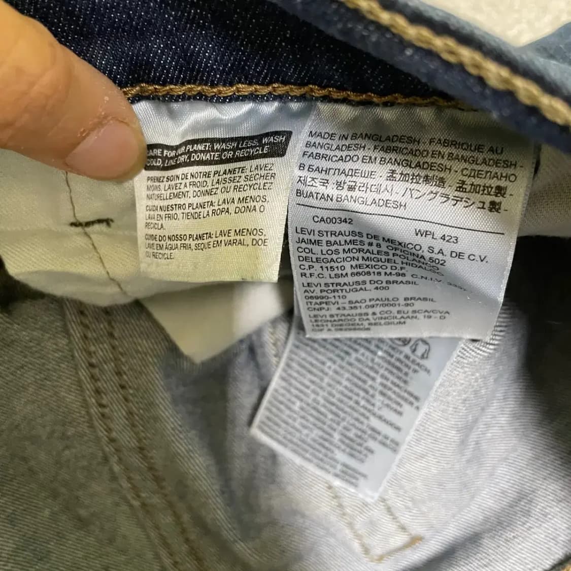 34 리바이스 513 청바지 N.1135 상품이미지6