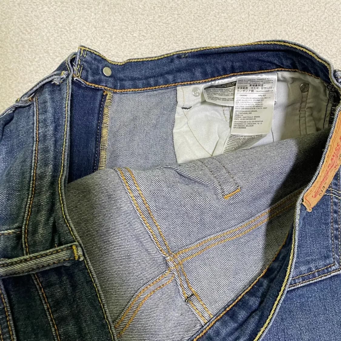 34 리바이스 513 청바지 N.1168 상품이미지5