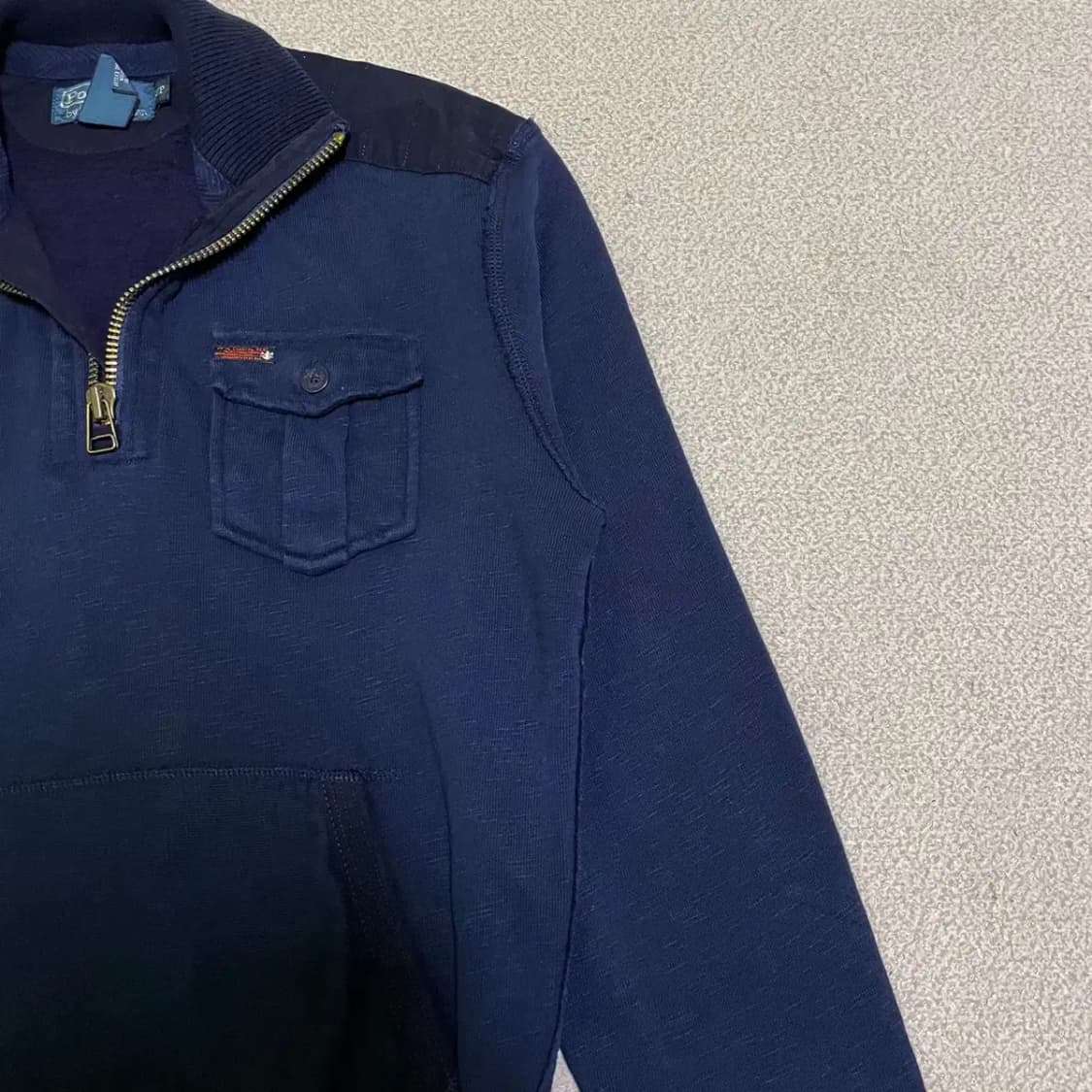 S 폴로 반집업 긴팔 N.1177 상품이미지3