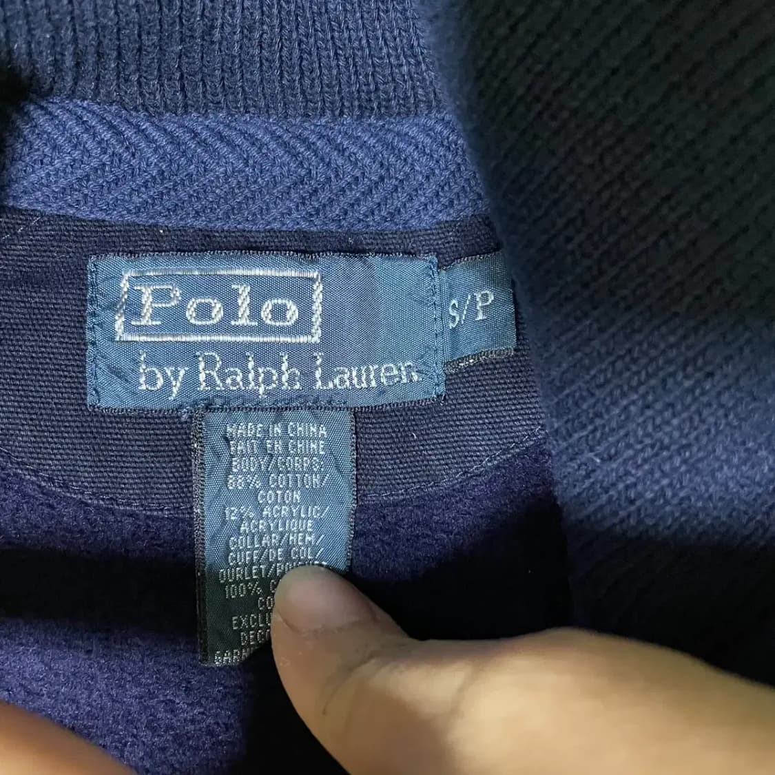 S 폴로 반집업 긴팔 N.1177 상품이미지6