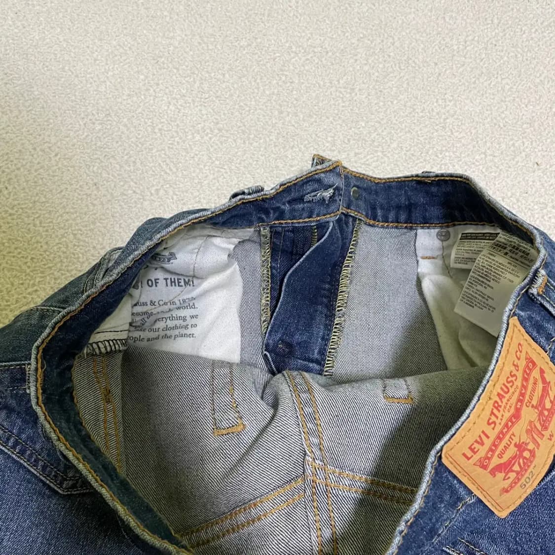 30 리바이스 502 청바지 N.1211 상품이미지5