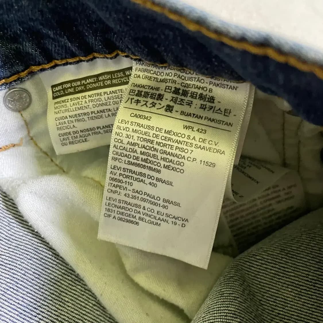 30 리바이스 502 청바지 N.1211 상품이미지6