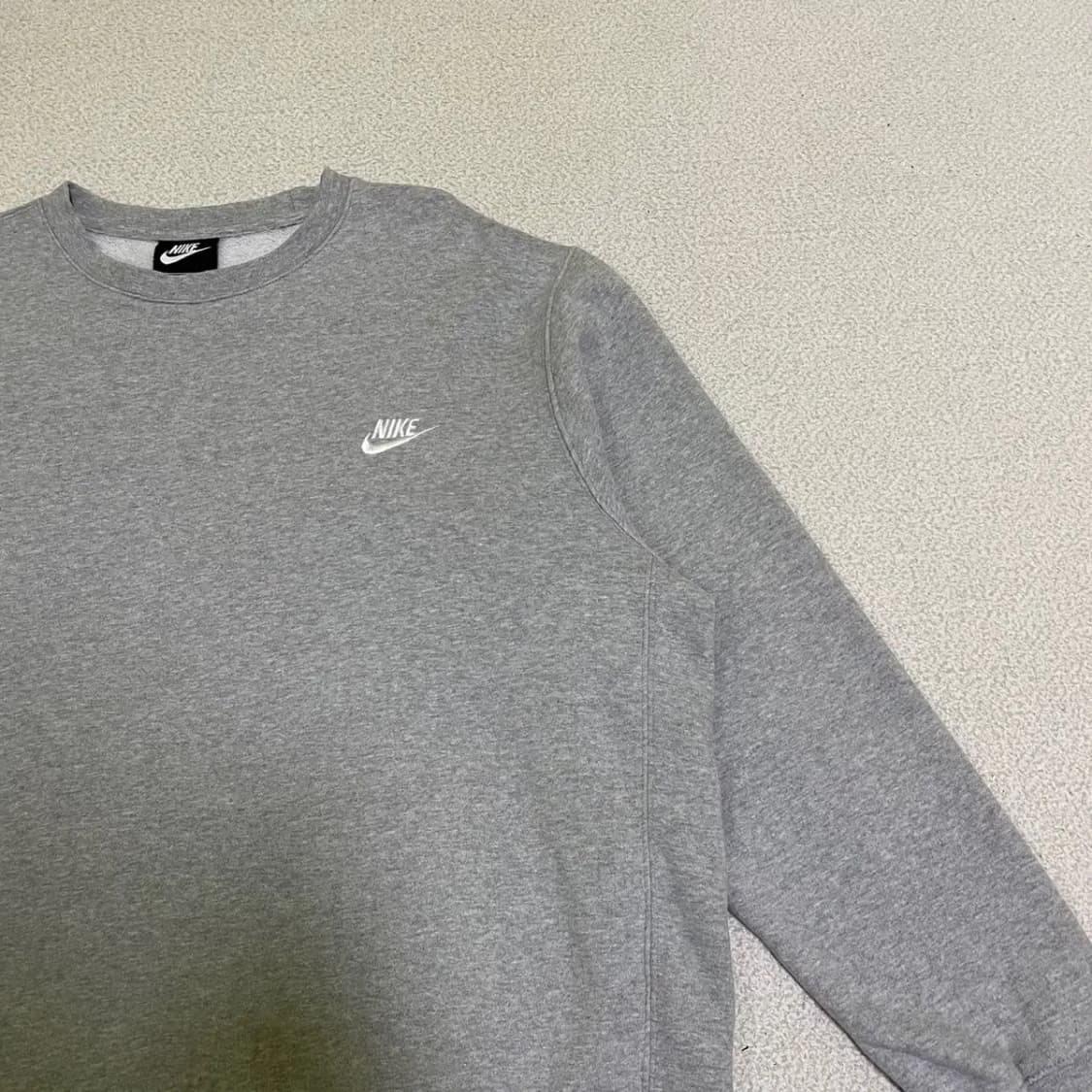 L 나이키 라운드 맨투맨 기모 N.1276 상품이미지3