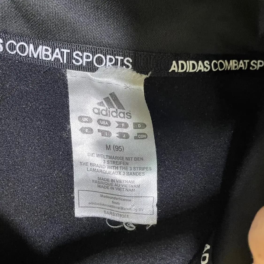 M 아디다스 콤뱃 집업 상의 N.1294 상품이미지8