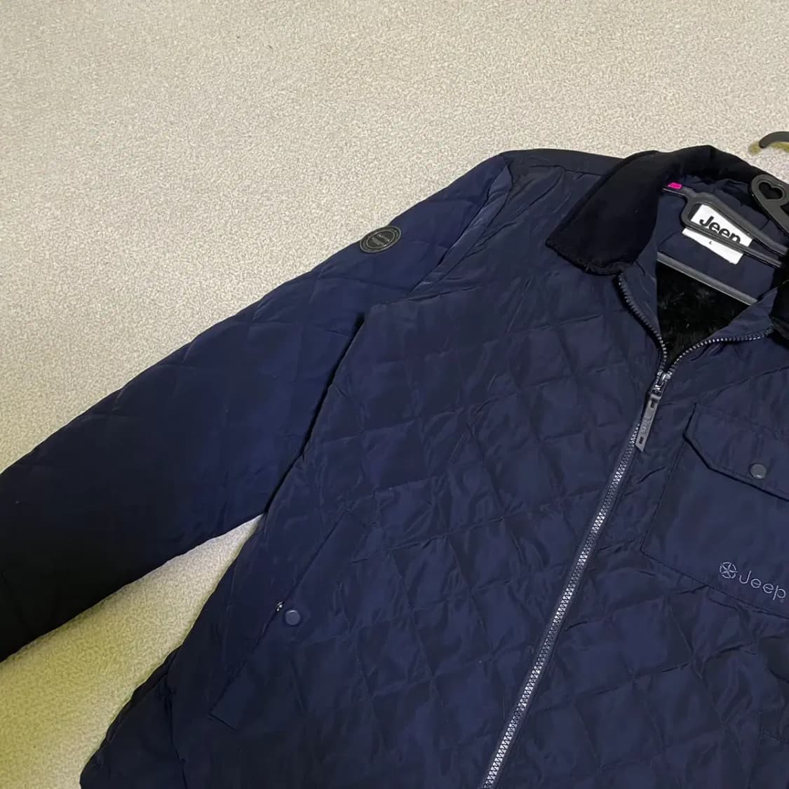 L 지프 덕다운 퀼팅 자켓 경량패딩 N.1246 상품이미지2