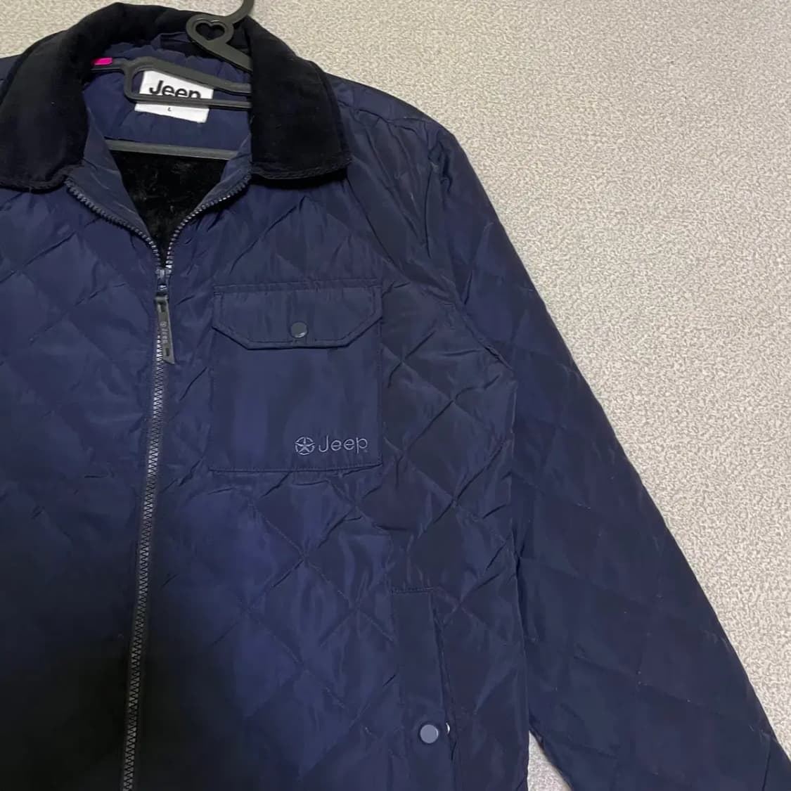 L 지프 덕다운 퀼팅 자켓 경량패딩 N.1246 상품이미지3