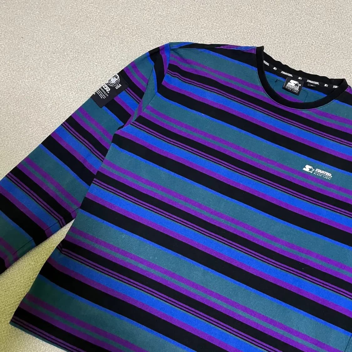 M 스타터 스트라이프 긴팔티셔츠 N.1370 상품이미지2