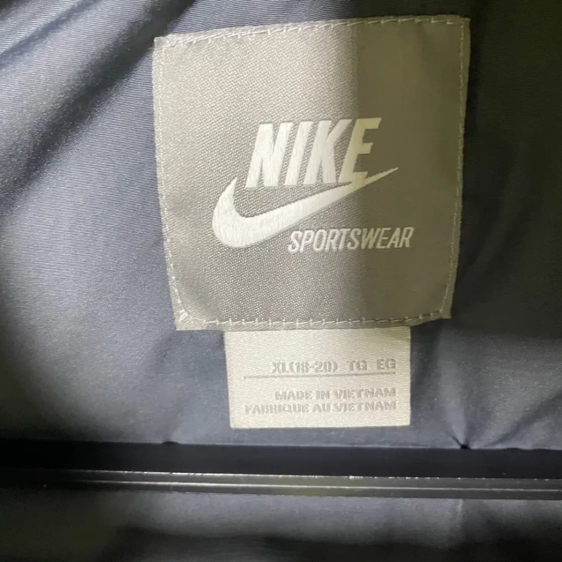 S-M 나이키 조끼 패딩 N.1398 상품이미지5