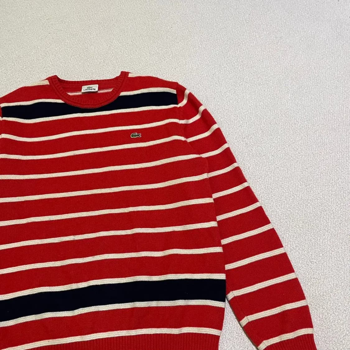 L 라코스테 스트라이프 니트 N.1412 상품이미지3
