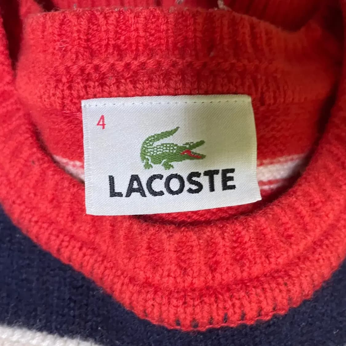 L 라코스테 스트라이프 니트 N.1412 상품이미지6