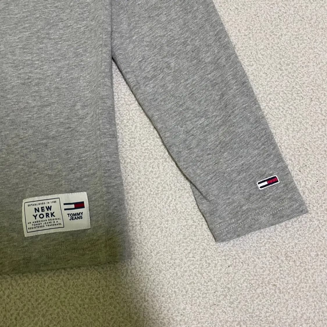 L 타미힐피거 라운드 긴팔티셔츠 N.1423 상품이미지4