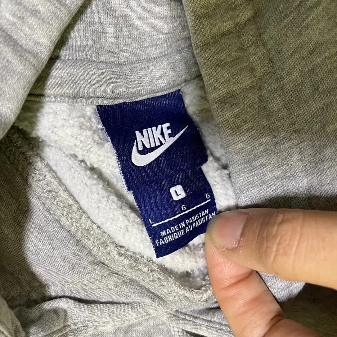 L 나이키 기모 후드티셔츠 N.1428 상품이미지6