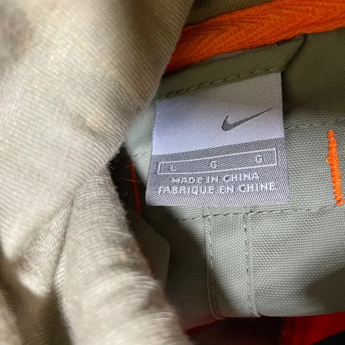 L 나이키 후리스 후드 조끼 베스트 N.1501 상품이미지6