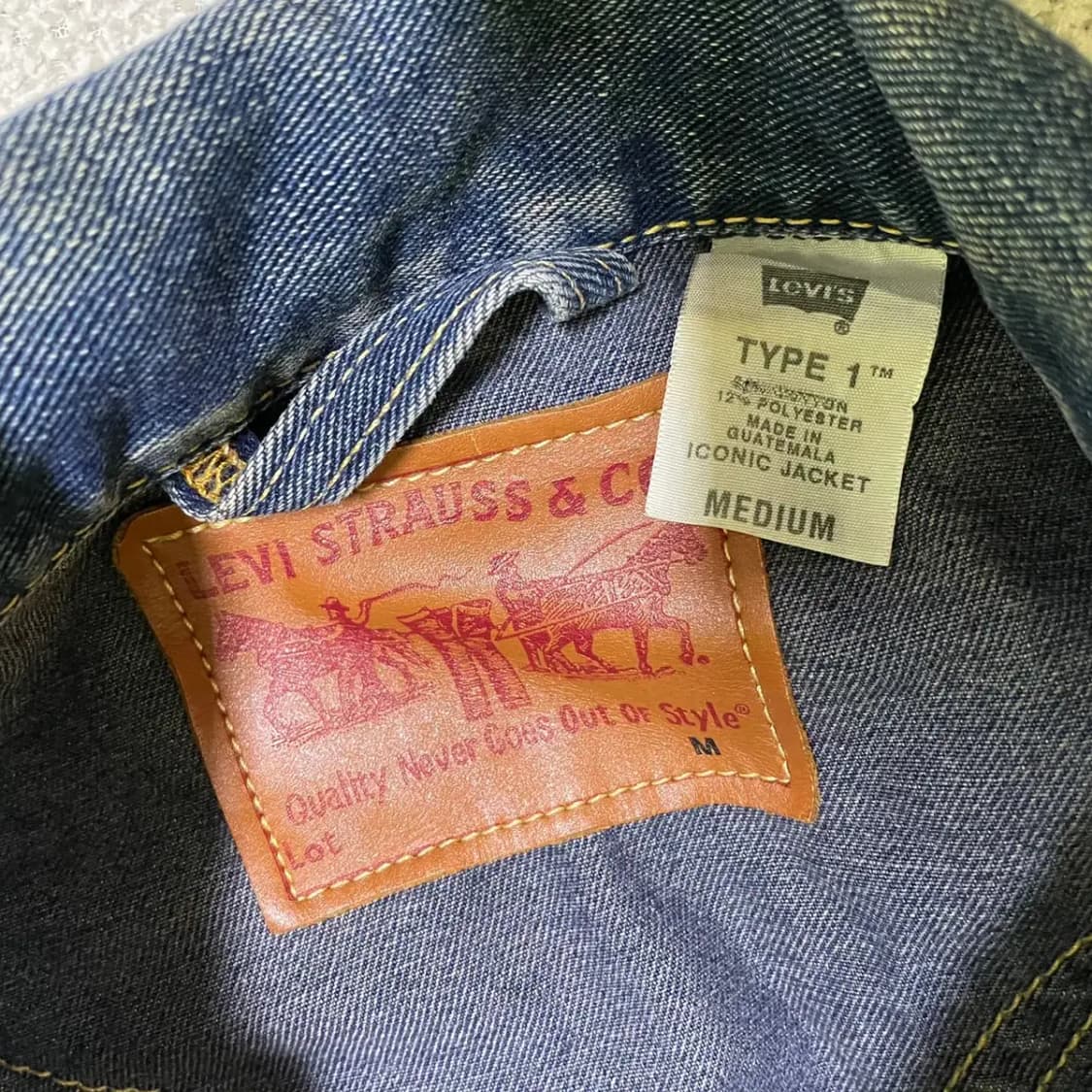 M 리바이스 타입원 여성 청자켓 N.1619 상품이미지5