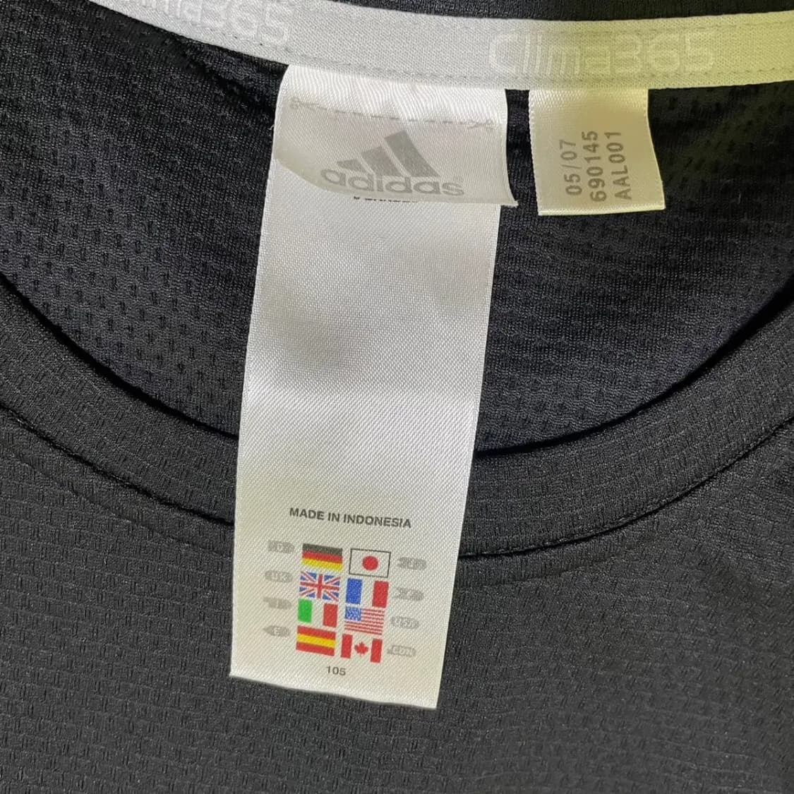 XL 아디다스 기능성 긴팔티셔츠 N.1640 상품이미지6