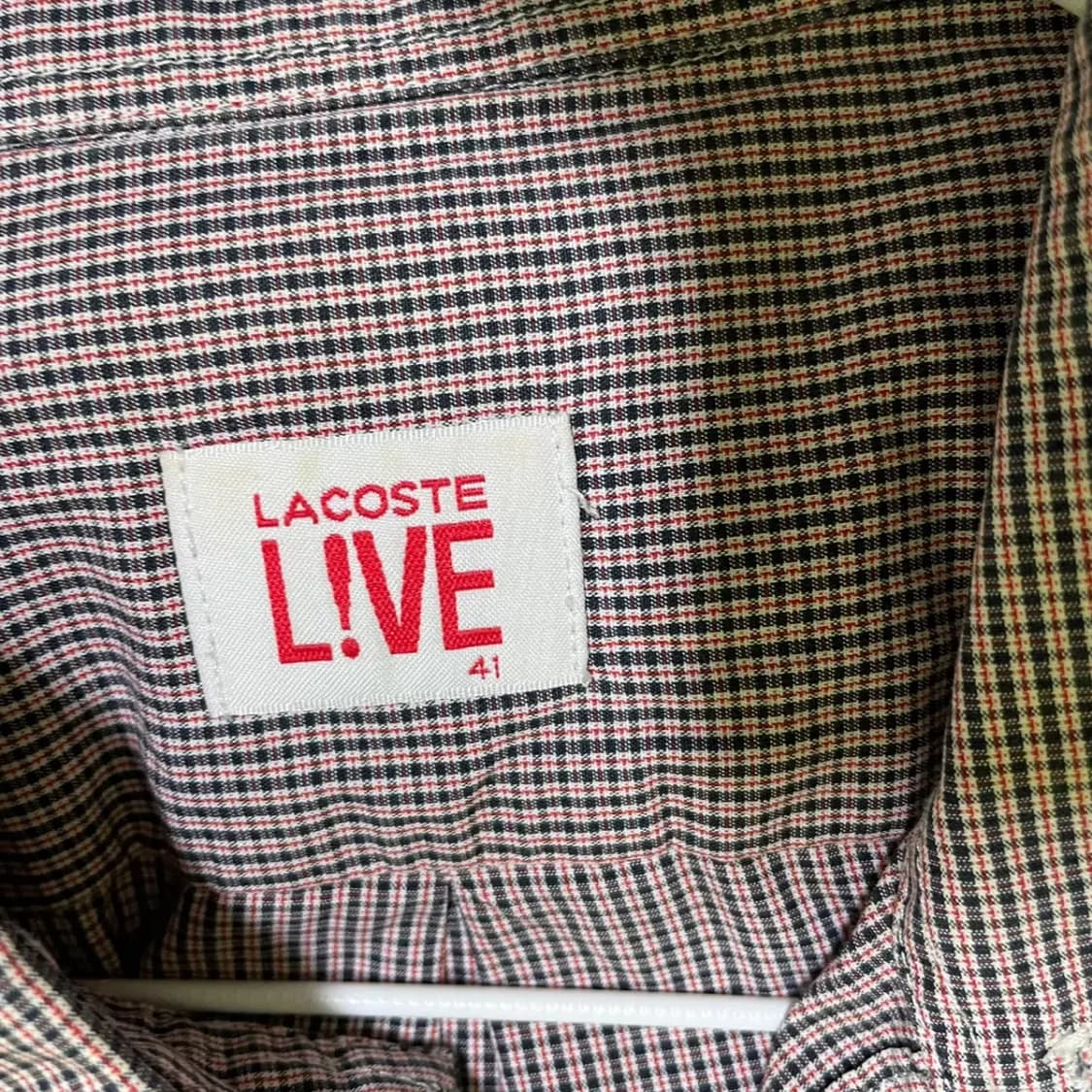 L 라코스테 체크 셔츠 남방 N.1662 상품이미지6