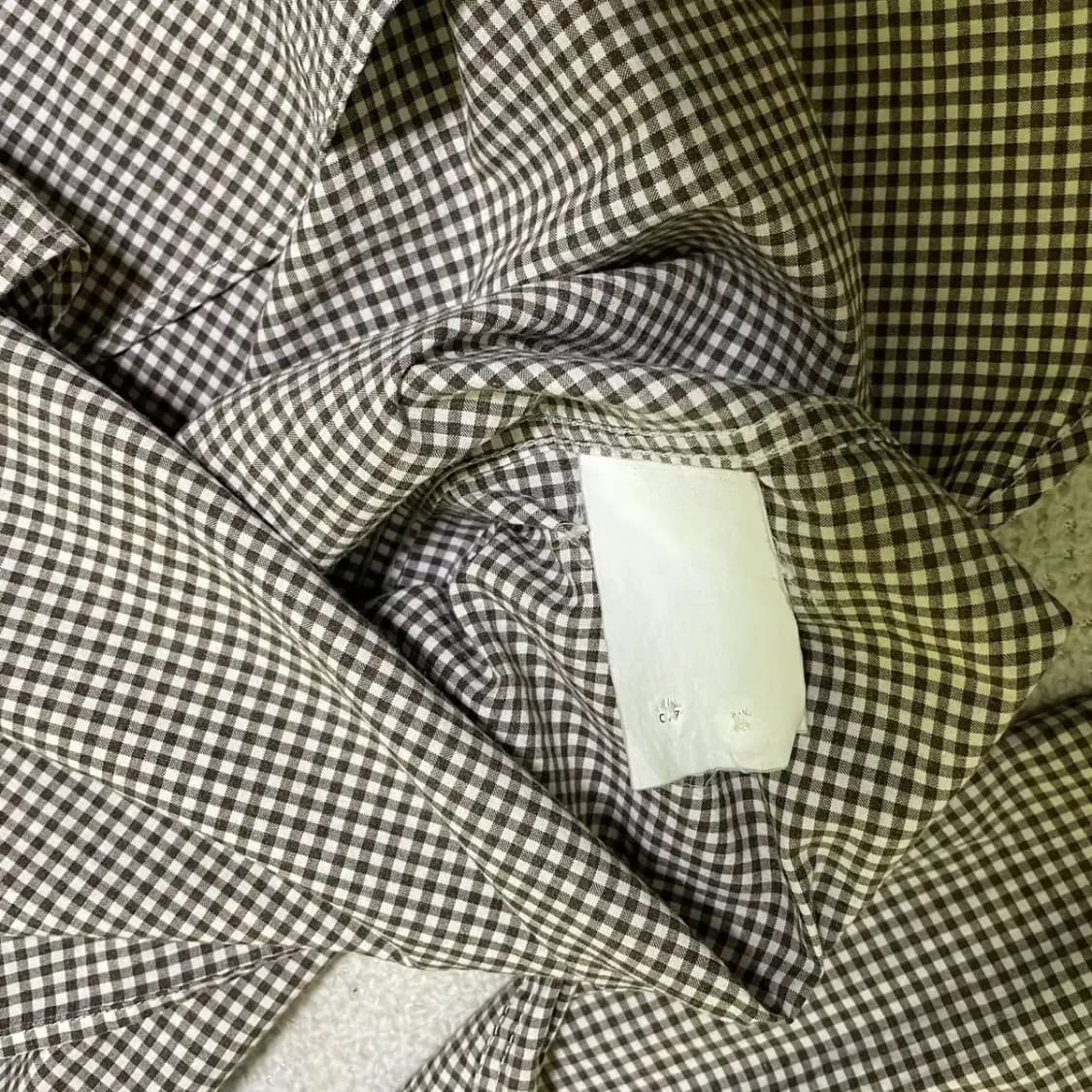 XL 빈폴 체크 셔츠 남방 N.1707 상품이미지5