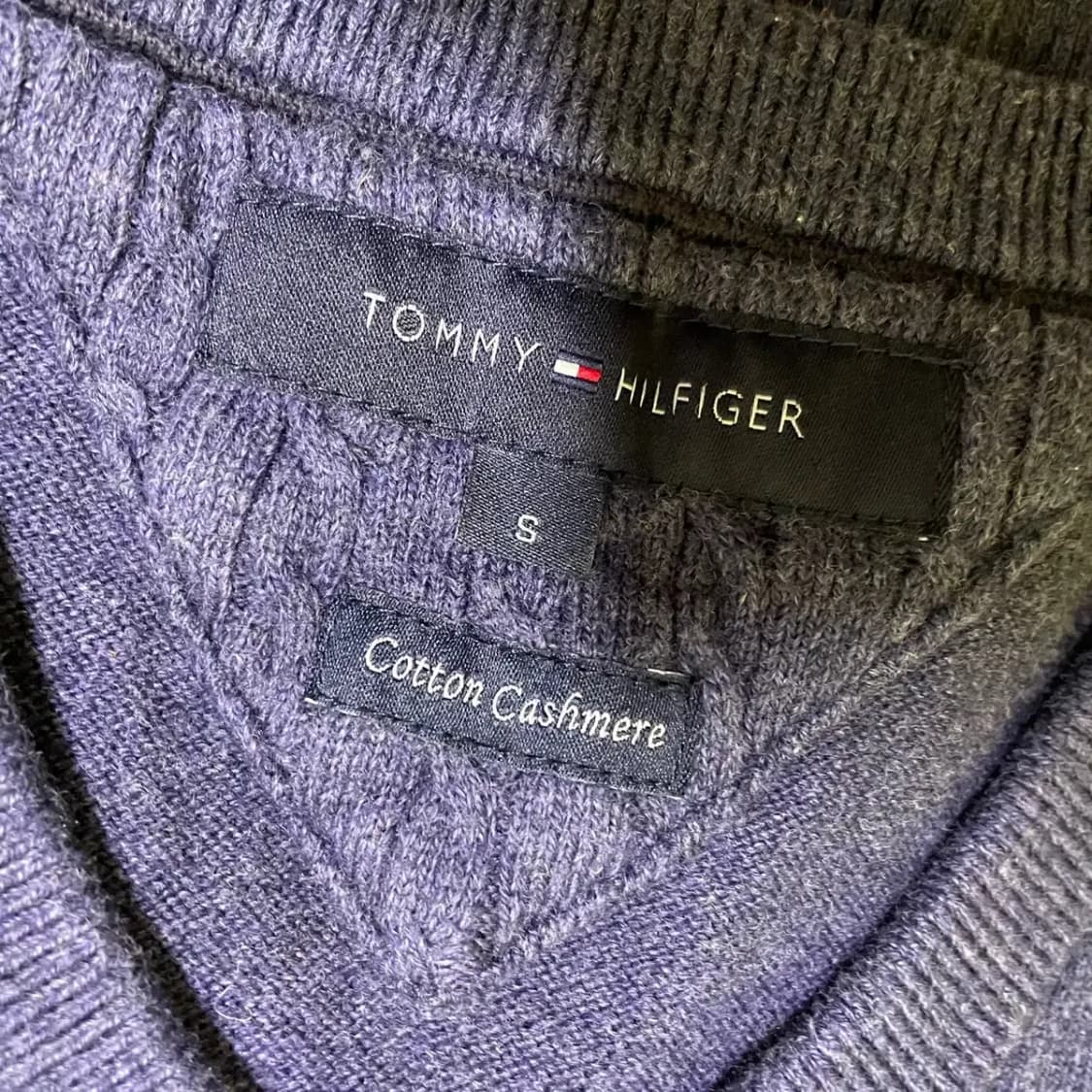 S 타미힐피거 브이넥 니트 N.1902 상품이미지6