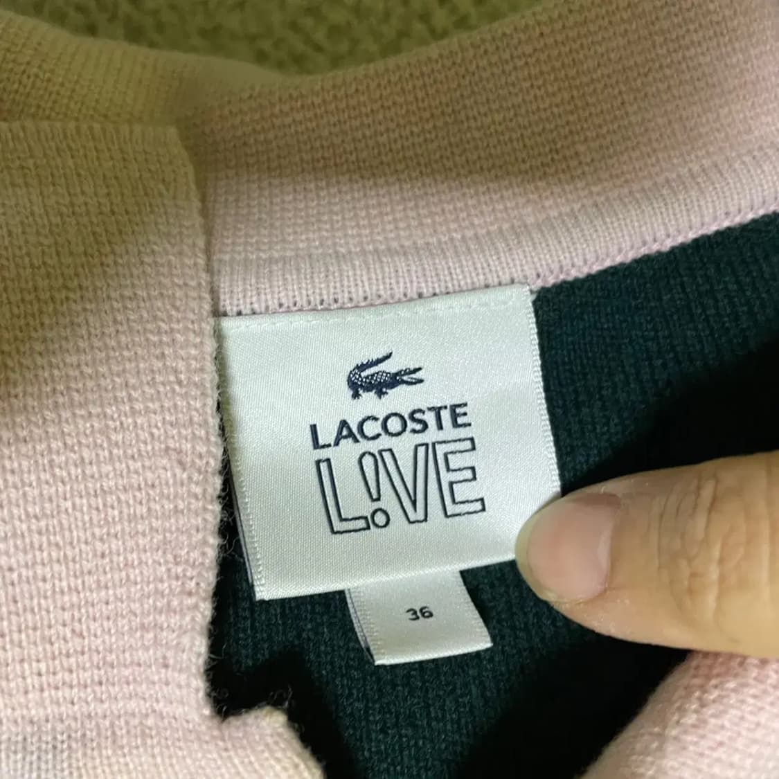 M 라코스테 니트 원피스 N.2095 상품이미지6