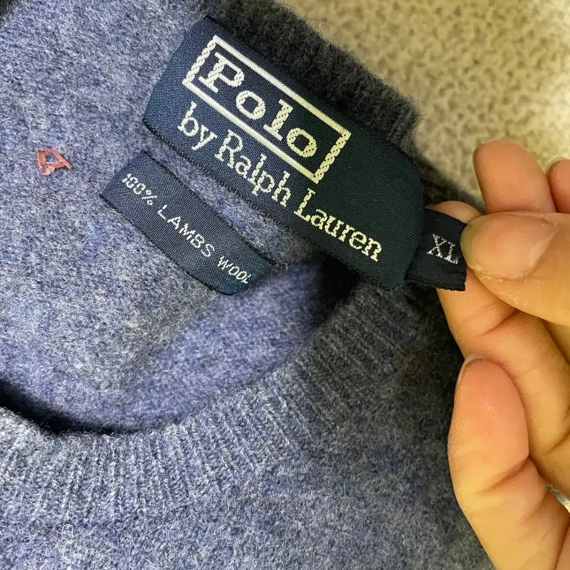 S 폴로 램스울 라운드 니트 N.2046 상품이미지6