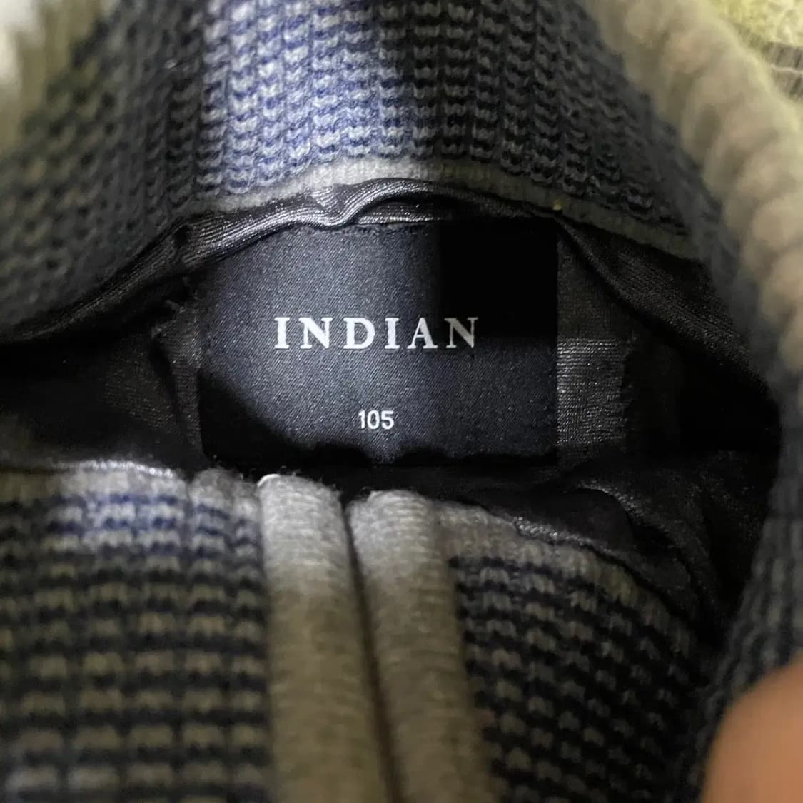 XL 인디안 방풍 반집업 니트 N.2078 상품이미지6