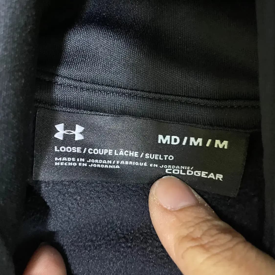 M 언더아머 기능성 기모 후드티 N.2177 상품이미지5