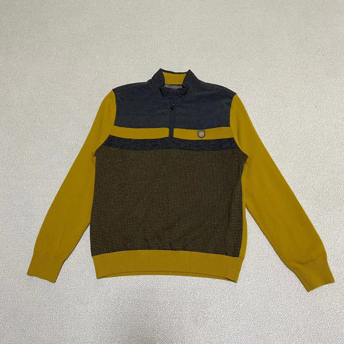 L 인디안 방풍 반집업 니트 N.2316 상품이미지1