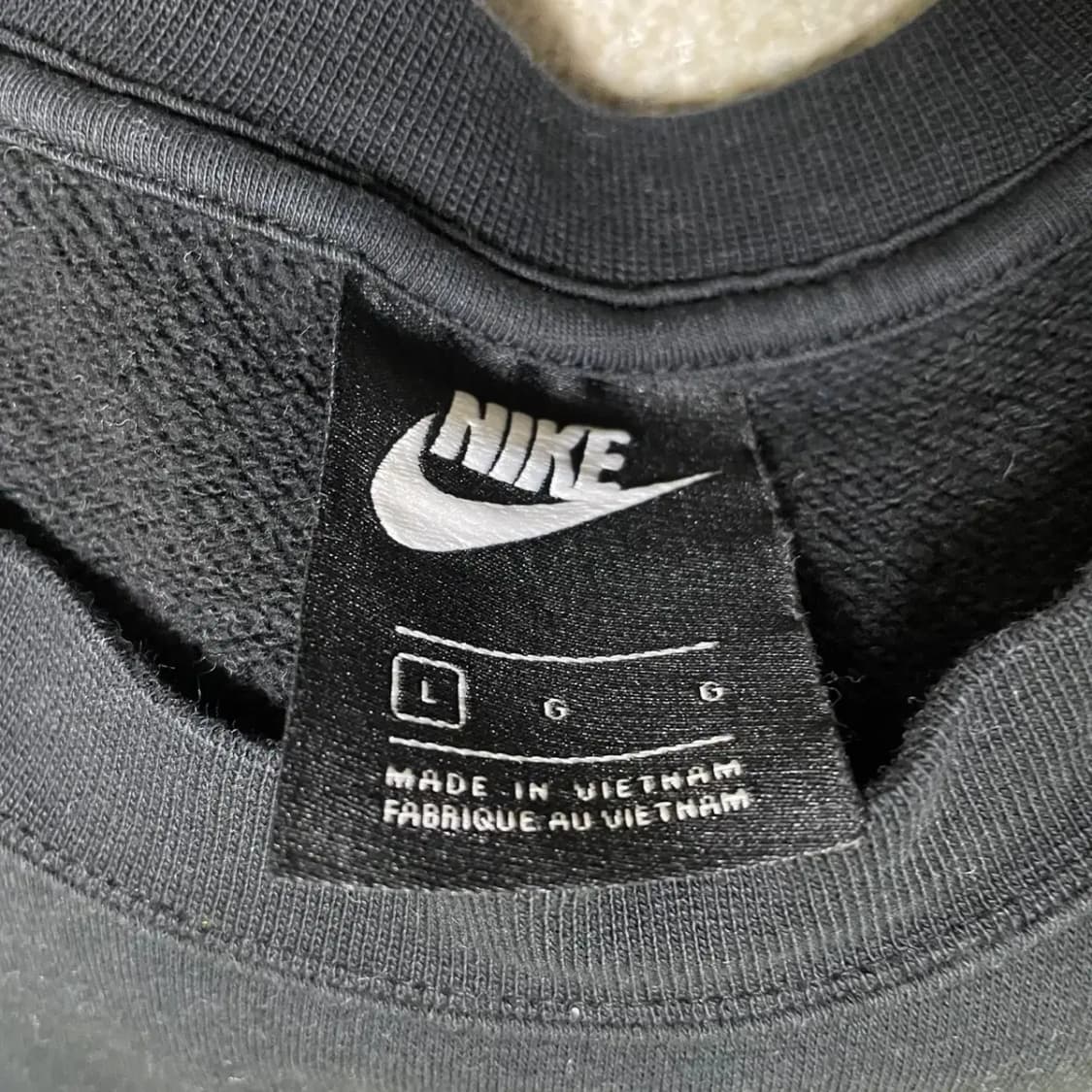 L 나이키 여성 크롭 맨투맨 N.2402 상품이미지6